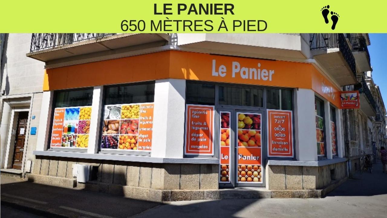 סן נזאר St Nazaire - L'Art Deco - Stationnement Gratuit - Centre Ville - Wifi Fibre מראה חיצוני תמונה