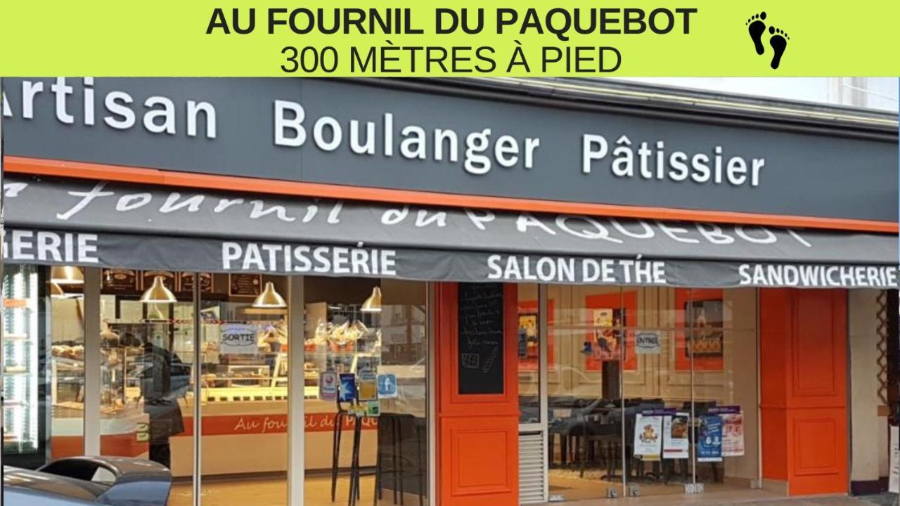 סן נזאר St Nazaire - L'Art Deco - Stationnement Gratuit - Centre Ville - Wifi Fibre מראה חיצוני תמונה